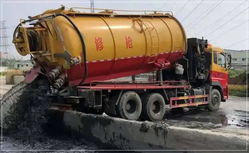 双台子沉淀池清理案例